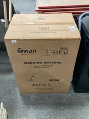 SWAN 7KG 1200RPM WASHING MACHINE BLACK SW75110B - RRP £319