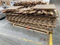 PALLET OF ASSORTED WOOD BOARDS