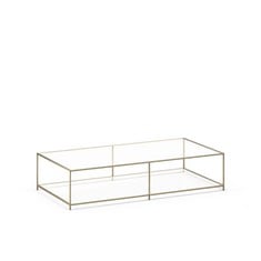 LAREDOUTE SYBIL RECTANGULAR COFFEE TABLE WITH TEMPERED GLASS