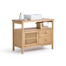 LAREDOUTE GABIN 100CM SOLID PINE VANITY UNIT- RRP £625