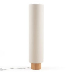 LAREDOUTE BRUISSE ASH AND LINEN FLOOR LAMP- RRP £325