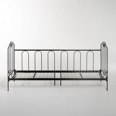 LAREDOUTE CIDIA METAL DAY BED IN BLACK- RRP £260