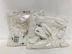 2 X BILLY SADDLE JACKET IN COLOUR IVORY- SIZE L- TOTAL RRP £316