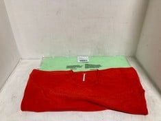 PULLOVER JUMPER IN RED - SIZE S TO INCLUDE LUNA PULLOVER IN CHARTREUSE - SIZE XS- TOTAL RRP £120