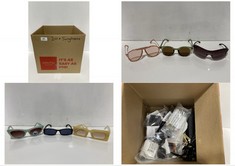 20 X ASSORTED SUNGLASSES ITEMS TO INCLUDE OPAL CATEYE SUNGLASSES IN BLUE