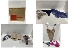 58 X ASSORTED MIXED SWIMWEAR SIZE XL ITEMS TO INCLUDE MINDY LACE THONG IN PINK - SIZE XL