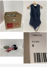 20 X ASSORTED SWIMWEAR ITEMS TO INCLUDE GROOVYMICRO BIKE SHORTS - SIZE S