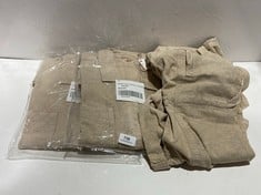 3 X ASSORTED ADULT CLOTHING ITEMS TO INCLUDE RHODES CHINO COVERALL IVORY - SIZE XS - TOTAL RRP £354