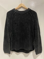 2 X GREY CHUNKY KNIT JUMPER- SIZE XS- TOTAL RRP £280