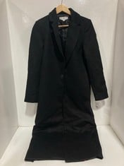 BLACK TRENCH COAT- SIZE XS- RRP £268