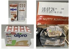 PALLET OF ALPRO ALMOND DRINK - UNSWEETENED 8 X 1L - BBE: 07/2024 (ZONE 2) (COLLECTION ONLY)