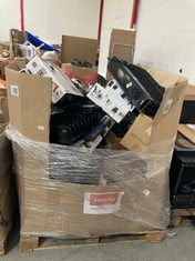 PALLET OF ASSORTED ITEMS TO INCLUDE IGENIX ELECTRIC HEATER TO INCLUDE BUSH 75CM 5 BURNER GAS ON GLASS HOB - MODEL NO. BGOGH75 (ZONE 2) (KERBSIDE PALLET DELIVERY)