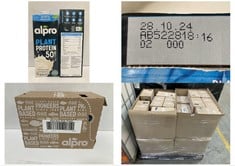 PALLET OF ALPRO SOYA DRINK - PLANT PROTEIN 50G 8 X 1L - BBE: 10/2024 (ZONE 2) (COLLECTION ONLY)