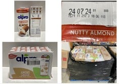 PALLET OF ALPRO ALMOND DRINK - UNSWEETENED 8 X 1L - BBE: 07/2024 (ZONE 2) (COLLECTION ONLY)