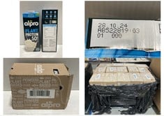 PALLET OF ALPRO SOYA DRINK - PLANT PROTEIN 50G 8 X 1L - BBE: 10/2024 (ZONE 2) (COLLECTION ONLY)