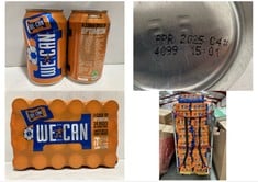 PALLET OF IRN-BRU FIZZY DRINK 24 X 330ML - BBE: 04/2025 (CAGE NOT INCLUDED) (ZONE 3) (COLLECTION ONLY)