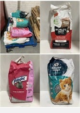 PALLET OF ASSORTED CAT LITTER TO INCLUDE 5 X BREEDER CELECT CAT LITTER 30L (ZONE 4) (KERBSIDE PALLET DELIVERY)