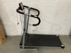 HOMCOM MOTORIZED ELECTRIC TREADMILL IN GREY - MODEL NO. B1-0095 - RRP £186 (ZONE 1)