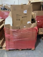 PALLET OF ASSORTED ITEMS TO INCLUDE CETOMO PLASTIC STORAGE BOX (ZONE 4) (KERBSIDE PALLET DELIVERY)