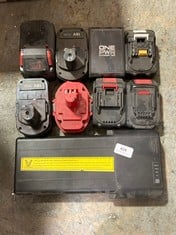 9 X ASSORTED POWER TOOL BATTERY CHARGERS (ZONE 4)