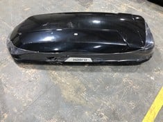 HAPRO TRIVOR BLACK 560L ROOF BOX IN BRILLIANT BLACK - RRP £600