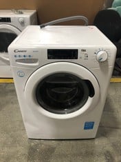 CANDY SMART FREESTANDING WASHING MACHINE IN WHITE - MODEL NO. CS1410TWE/1-80 - RRP £329