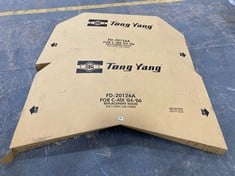 2 X TONG YANG FORD C-MAX REPLACEMENT HOOD / BONNET '2004 - 2006' (FD-20126A) - TOTAL LOT RRP £259.48