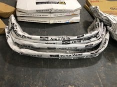 4 X VOLKSWAGEN TIGUAN REAR LOWER BUMPER IN MAT DARK GREY '2018 -' (VG04297BAQ) - TOTAL LOT RRP £493.20