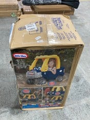 LITTLE TIKES COZY TRUCK WITH HORN IN BLUE - RRP £110 (ZONE 1)