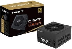 GIGABYTE 2 X P750GM PC ACCESSORY (ORIGINAL RRP - £166) IN BLACK. (WITH BOX) [JPTC71931]