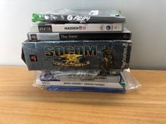 9 X ASSORTED ITEMS TO INCLUDE FC 24 GAMES. (WITH CASE) [JPTC72126]