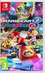 5 X ASSORTED ITEMS TO INCLUDE MARIO KART DELUXE GAMES. (WITH CASE) [JPTC71966]