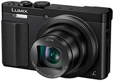 PANASONIC TZ70 CAMERA (ORIGINAL RRP - £239.99) IN BLACK. (WITH BOX) [JPTC72017]