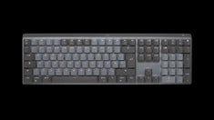 LOGITECH MX MECHANICAL GAMING KEYBOARD GAMING ACCESSORY (ORIGINAL RRP - £170.00) IN BLACK AND GREY. (WITH BOX) [JPTC72181]