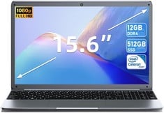 SGIN X15 512 GB LAPTOP (ORIGINAL RRP - £269). (WITH BOX). N4500, 12GB RAM, 15.6" SCREEN. (SEALED UNIT). [JPTC72278]