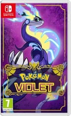 6 X ASSORTED ITEMS TO INCLUDE POKEMON VIOLET GAMES. (WITH CASE) [JPTC72267]