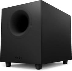 NZXT RELAY SUBWOOFER SPEAKER (ORIGINAL RRP - £140.00) IN BLACK. (WITH BOX) [JPTC72317]