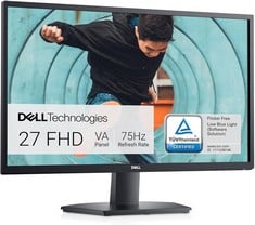 DELL SE2722HX MONITOR (ORIGINAL RRP - £114) IN BLACK. (WITH BOX) [JPTC72349]