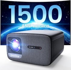 OMNISTAR HOME THEATER PROJECTOR VIDEO ACCESSORY (ORIGINAL RRP - £399.99) IN GREY. (UNIT ONLY) [JPTC72028]