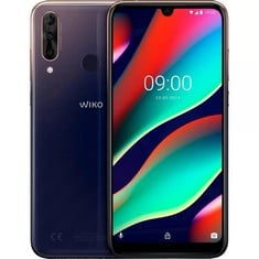 WIKO VIEW 4 PHONE (ORIGINAL RRP - £189.00) IN COSMIC BLUE. (WITH BOX) [JPTC72116]