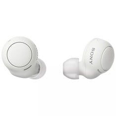 SONY WF-C500 WIRELESS HEADPHONES EARBUDS IN WHITE. (WITH BOX) [JPTC72109]