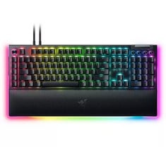 RAZER BLACKWIDOW V4 PRO GAMING KEYBOARD GAMING ACCESSORY (ORIGINAL RRP - £230.00) IN BLACK. (WITH BOX) [JPTC72154]