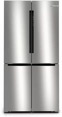 BOSCH SERIES 4 FRENCH STYLE FRIDGE FREEZER IN STAINLESS STEEL - MODEL NO. KFN96APEAG - RRP £1499