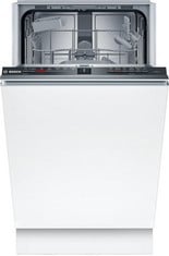 BOSCH FULLY INTEGRATED SLIMLINE DISHWASHER MODEL NO-SPV2HKX42G RRP- £499