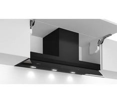 NEFF N70 INTEGRATED COOKER HOOD IN BLACK - MODEL NO. D95XAM2S0B - RRP £679