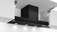 BOSCH SERIES 6 INTEGRATED COOKER HOOD IN BLACK - MODEL NO. DBB97AM60B - RRP £679