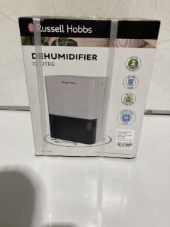 RUSSEL HOBBS DEHUMIDIFIER 10 LITRE EXTRACTION FAN RRP £129