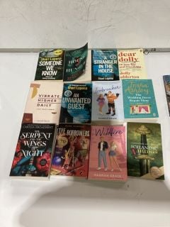 1 X BOX OF ASSORTED BOOKS