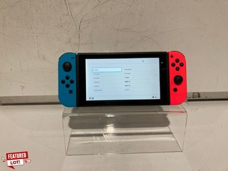 1 X NINTENDO SWITCH WITH ACCESORIES MODEL: XKJ0086739323