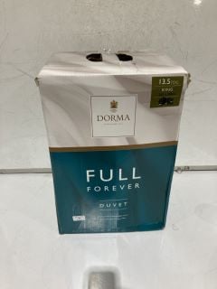 DORMA FULL FOREVER DUVET KINGSIZE